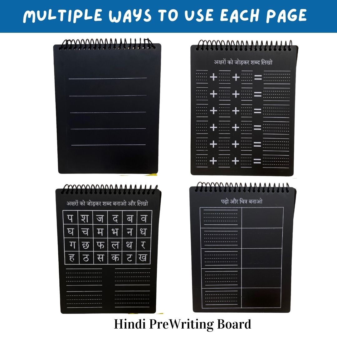 Hindi Pre-Writing Board