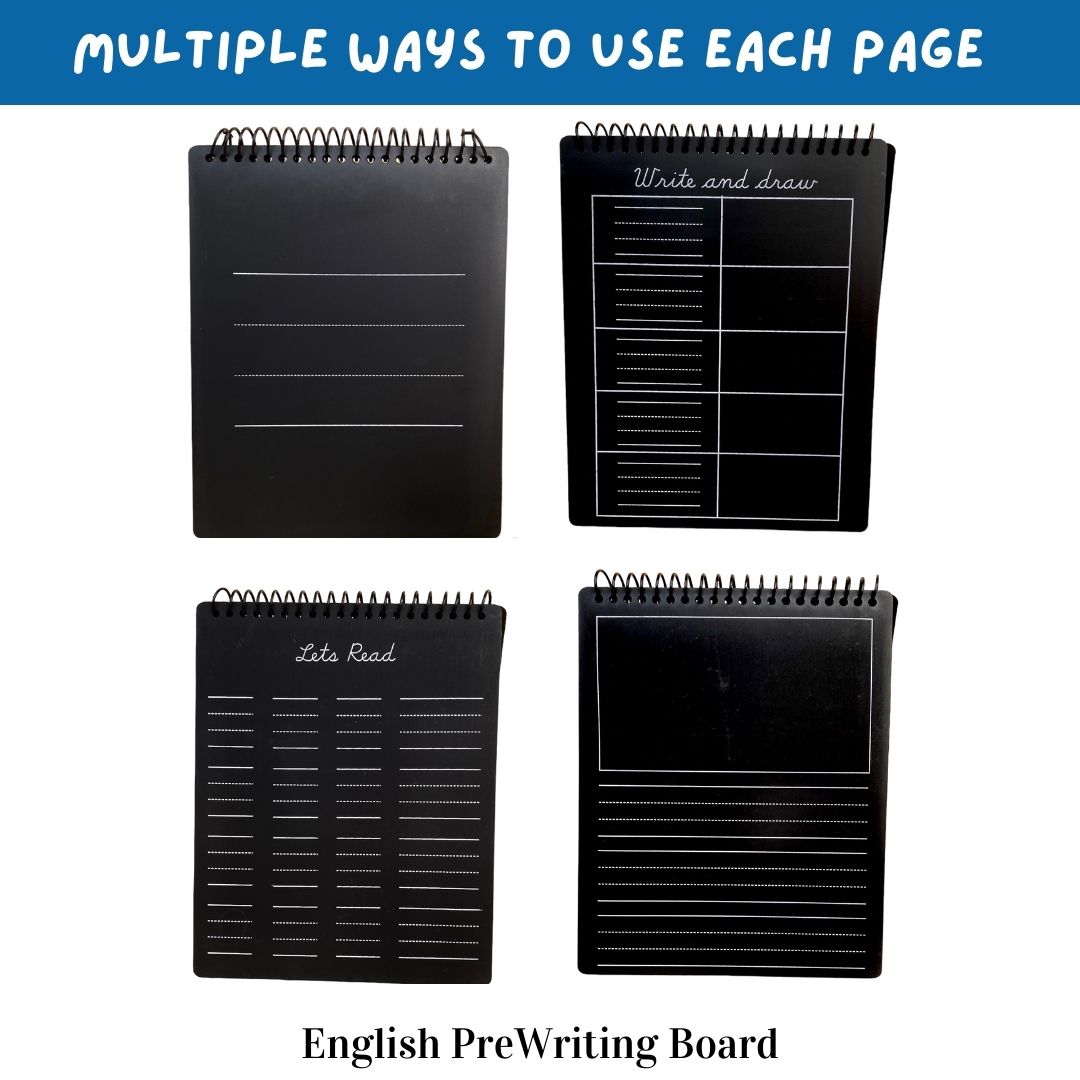 English Pre-Writing Board