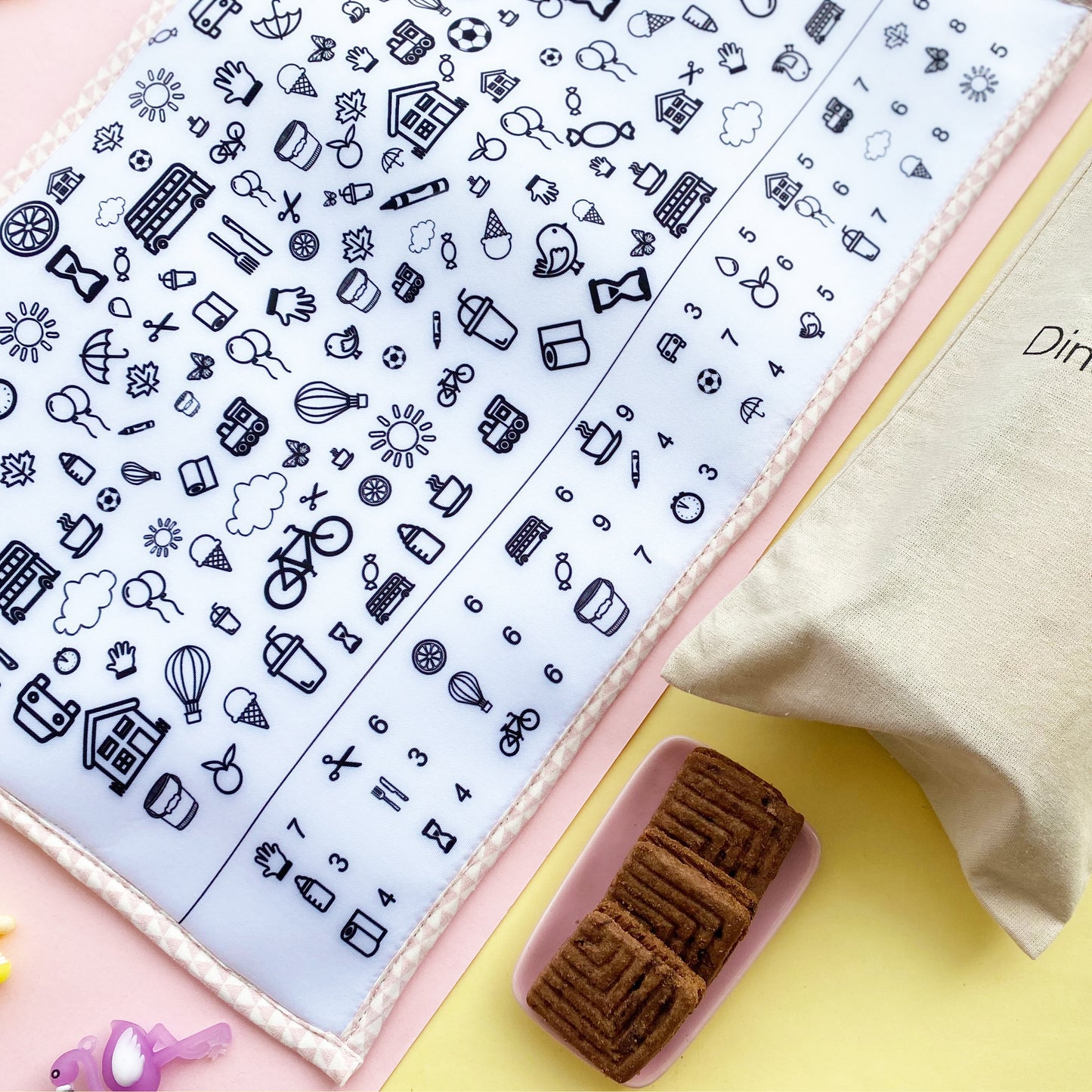 Dine n Doodle Mat - Pink